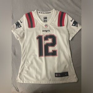New England Patriots Jersey 12 Tom Brady Size M